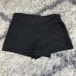 Zara Jacquard Culottes Skort